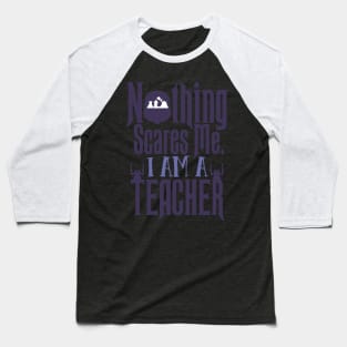 Haunted Mansion Teacher Baseball T-Shirt